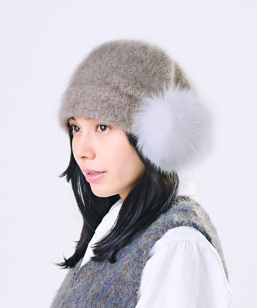 CA4LA（カシラ） ニット帽 ニットキャップ EX MARAFUR 6 レディース