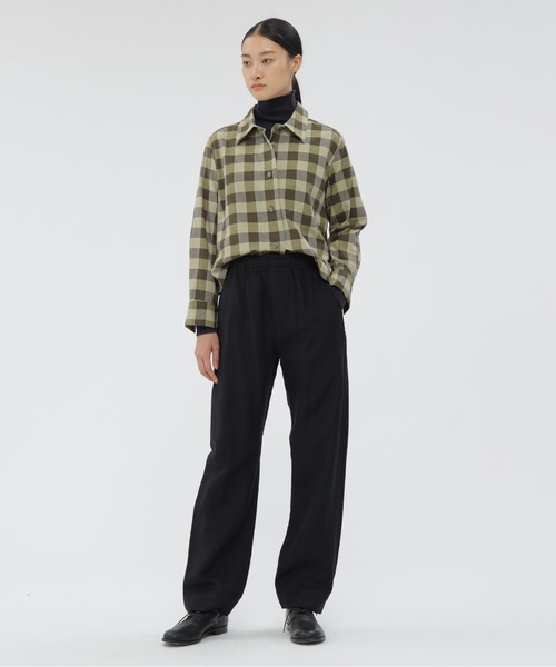 MARGARET HOWELL（マーガレットハウエル） パンツ WOOL LINEN TWILL