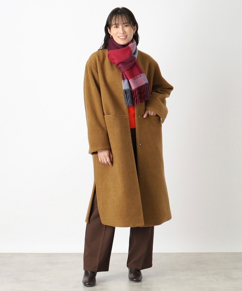 FURLA（フルラ） マフラー ストール マフラー カシミヤ100% ”ブロック