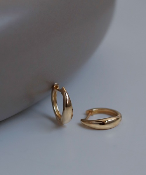 SIENA ROSE（シエナロゼ） ピアス ドロップラインフープピアス