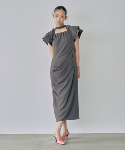 ANDRESD ドレス ドレープドレス / drape dress : ZOZOTOWN Yahoo!店