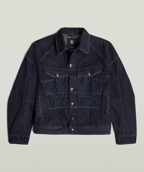 G-STAR RAW デニムジャケット gジャン Kitoh 3D Jacket/立体裁断シーム