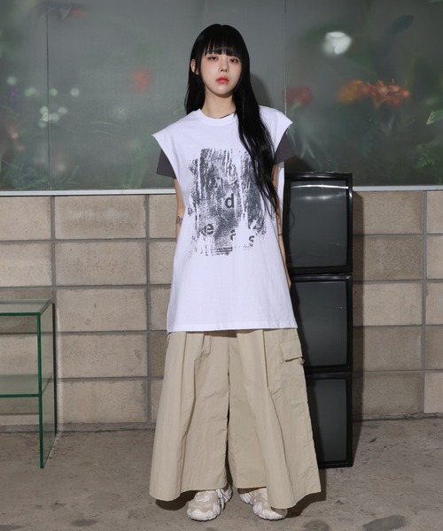 wales bonner ノースリーブ トップス タンクトップ フリンジ wales