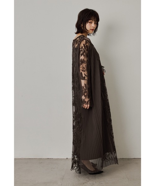 niana（ニアナ） ドレス エスニックサイドプリーツドレス Aライン