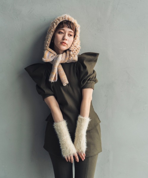 ORIENT MILLINERY ニット帽 ニットキャップ 「HAND KNIT」 PIGMO KNIT