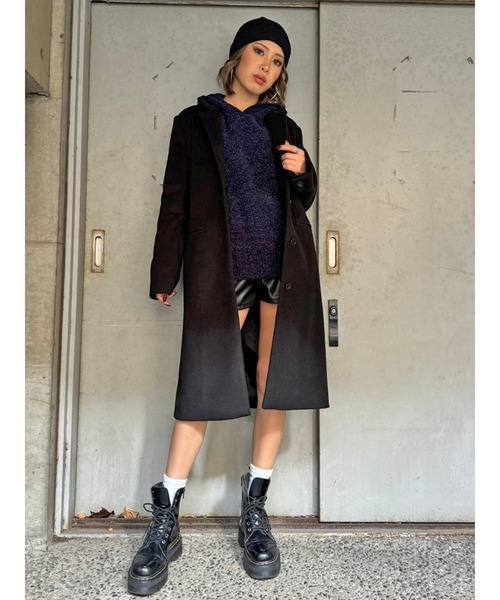 EGOIST（エゴイスト） コート チェスターコート 3釦Iラインチェスター