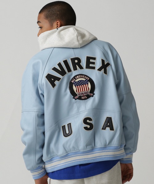 AVIREX（アヴィレックス） スタジャン LIGHT SIGNATURE VARSITY JACKET