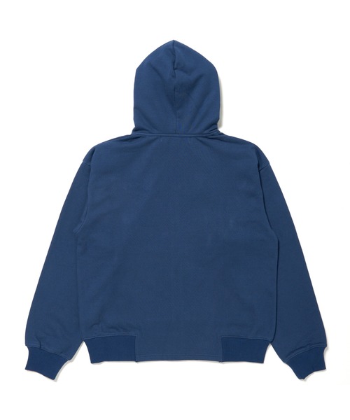 STUDIO SEVEN パーカー Caution Logo Basic Zip Hoodie「STUDIOSEVEN