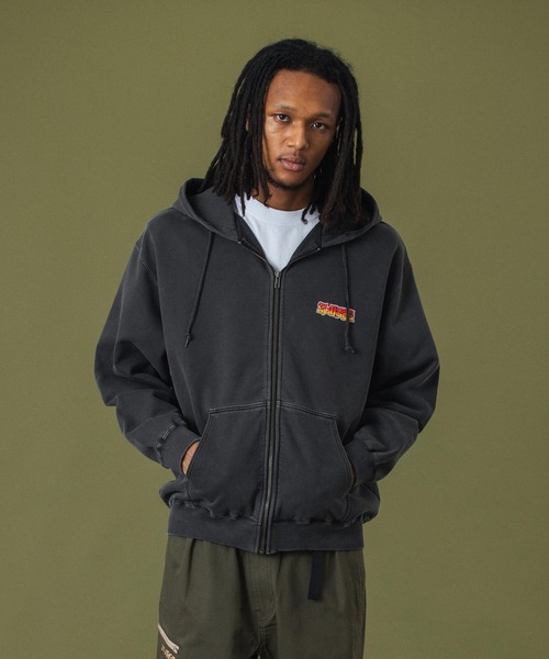 XLARGE（エクストラ ラージ） パーカー PIGMENTDYE INDY GRAB ZIP