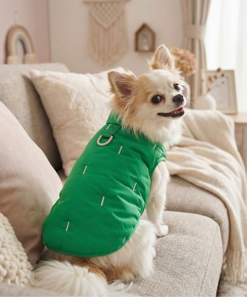 ONE DAY KMC 犬 服 ONE DAY Select / ペット服 リードフック付き 中綿