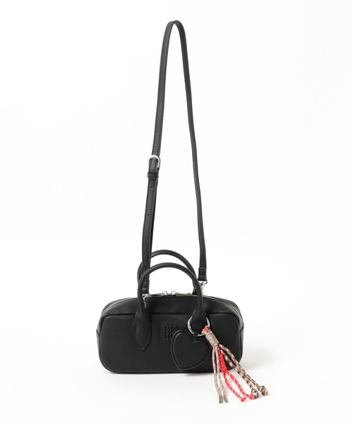 BEAMS HEART（ビームス ハート） ボストンバッグ チャーム付き