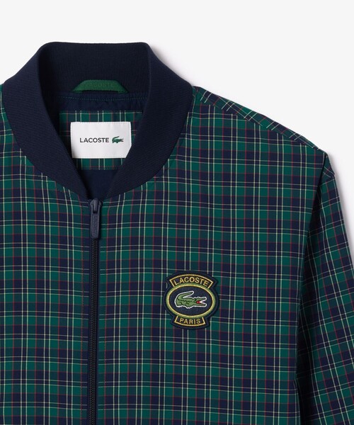 LACOSTE（ラコステ） ブルゾン アウター チェックバーシティジャケット