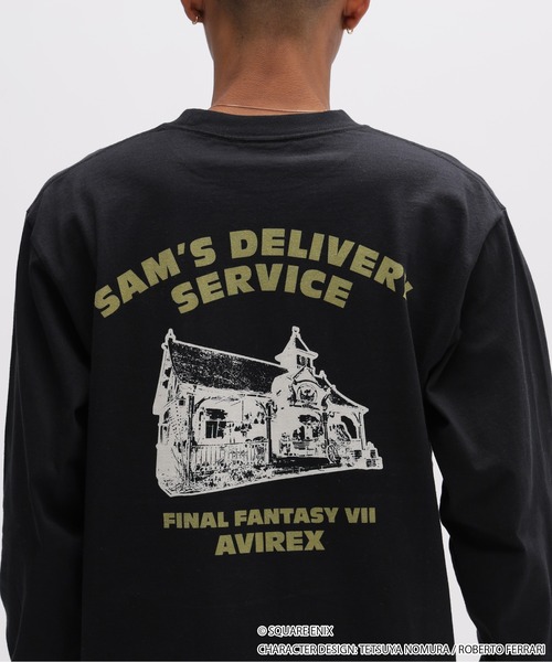 AVIREX（アヴィレックス） tシャツ × FINAL FANTASY VII REMAKE