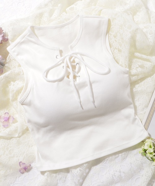 Lace Ladies（レースレディース） タンクトップ ノースリーブ レース