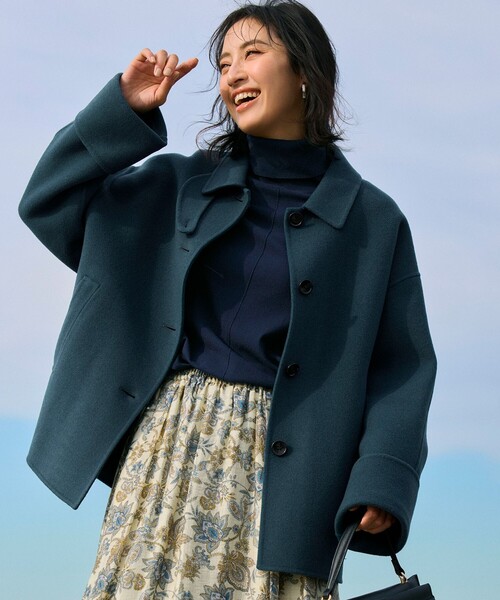 23区（ニジュウサンク） ステンカラーコート コート MANTECOPure