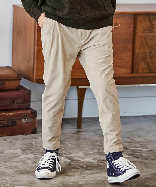 CAMBIO（カンビオ） パンツ mp11439- コーデュロイテーパードパンツ