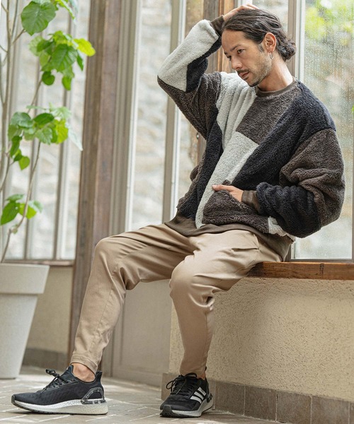 CAMBIO（カンビオ） パンツ mp11508- サルエルテーパードパンツ メンズ