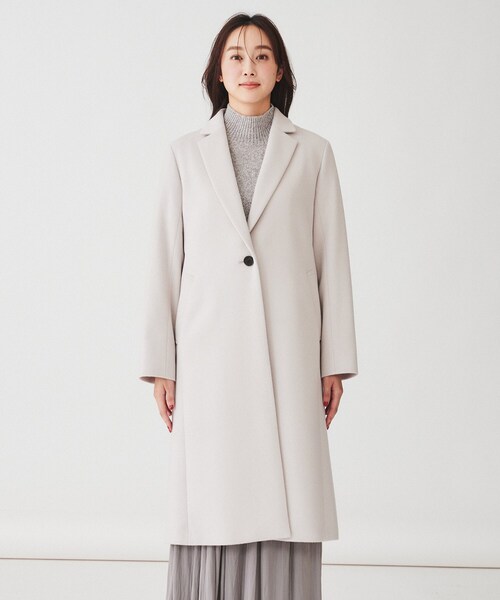 UNTITLED（アンタイトル） コート チェスターコート 「日本製」ウール