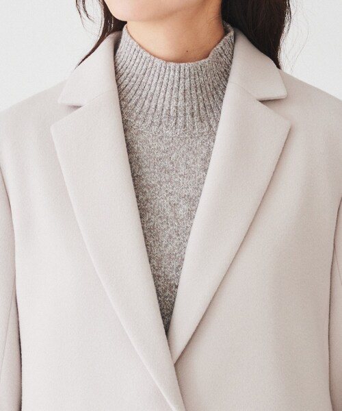 UNTITLED（アンタイトル） コート チェスターコート 「日本製」ウール