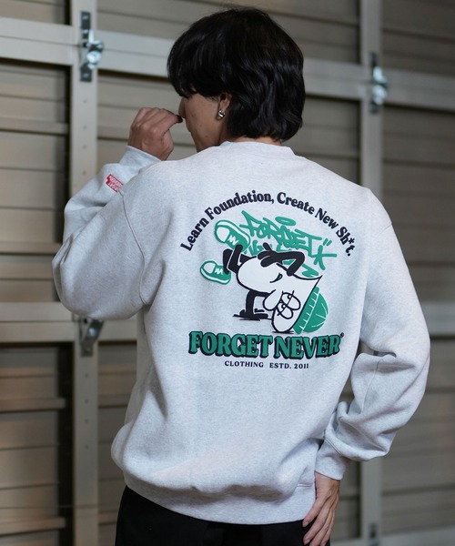 FORGET NEVER トレーナー スウェット 「ムラサキスポーツ限定」FORGET