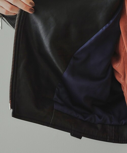 OPAQUE.CLIP（オペークドットクリップ） レザージャケット ライダース