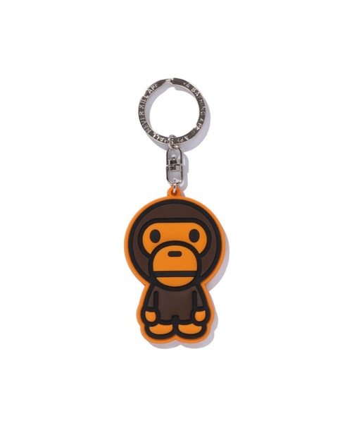 A BATHING APE（アベイシングエイプ） キーホルダー BABY MILO RUBBER