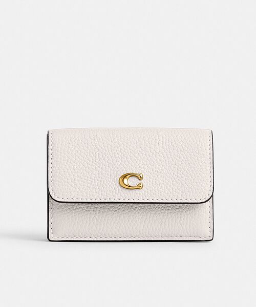 COACH（コーチ） 財布 ミニ トライフォールド ウォレット レディース