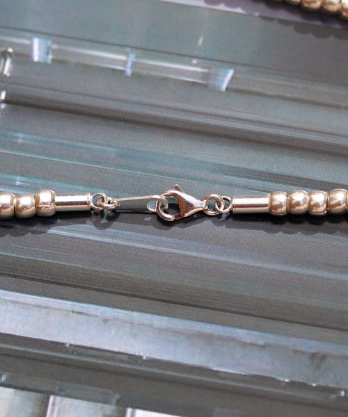 Indian Jewelry ネックレス シルバービーズネックレス / Thai Silver