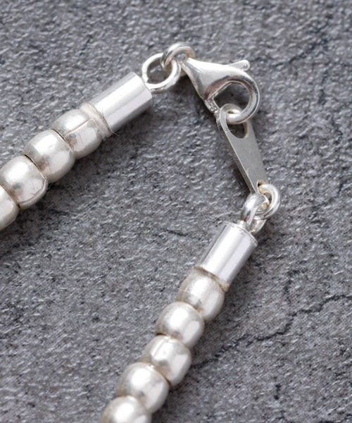 Indian Jewelry ネックレス シルバービーズネックレス / Thai Silver