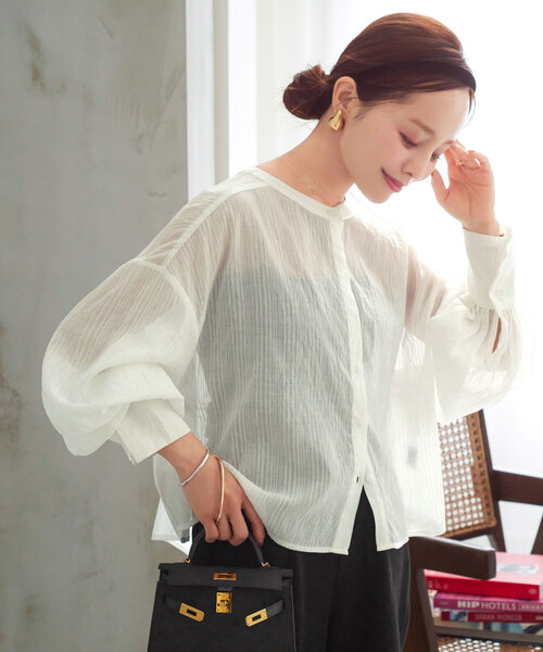 KOBE LETTUCE（神戸レタス） ブラウス シャツ 「 田中亜希子さんコラボ