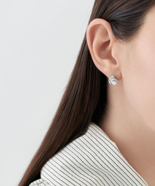 4℃（ヨンドシー） ピアス 「Noble of Water」シルバー ピアス