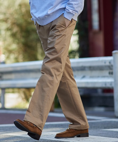 SCYE BASICS（サイベーシックス） チノパンツ 36 ネイビー メンズ