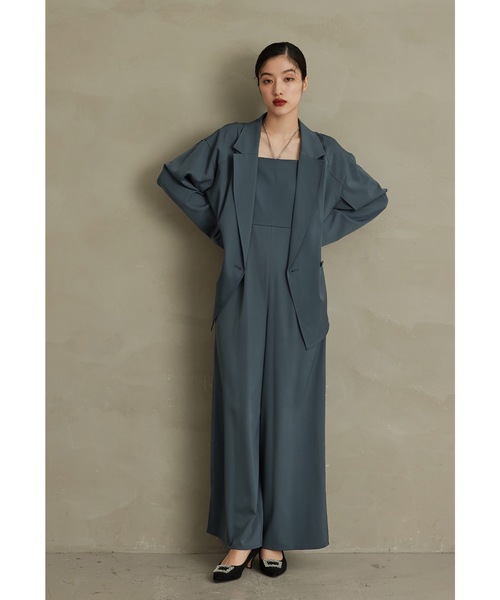 niana（ニアナ） パンツドレス プラクティカルセットアップ 2点セット