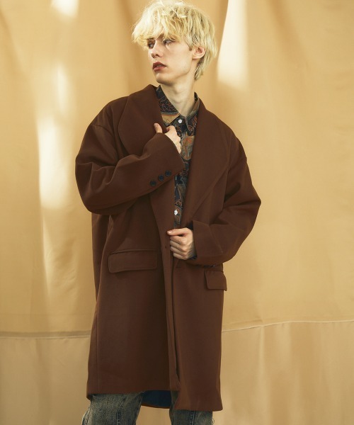 Shoowtime（ショウタイム） チェスターコート コート ウールライク