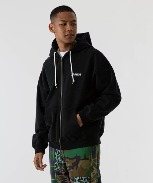 XLARGE（エクストラ ラージ） パーカー STANDARD LOGO ZIP HOODED