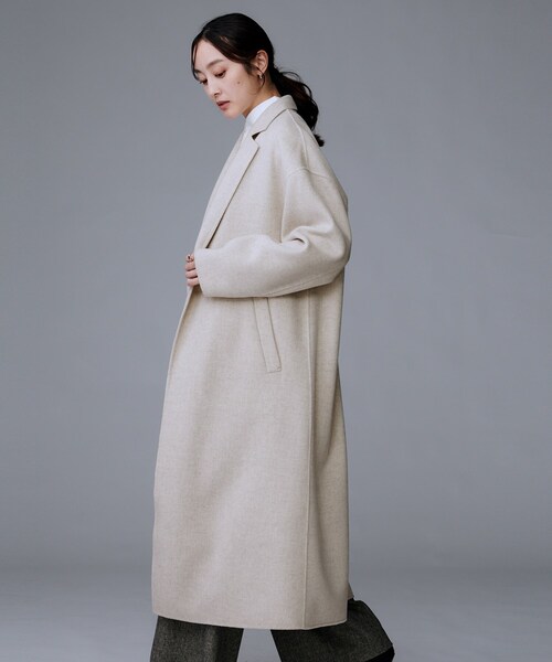 UNTITLED（アンタイトル） コート チェスターコート 「ロング丈/軽やか