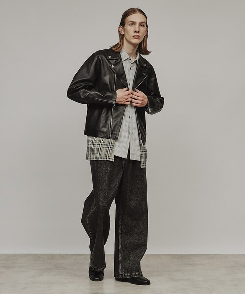 tk.TAKEO KIKUCHI（ティーケータケオキクチ） 革ジャン ライダース