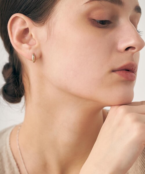 ete（エテ） ピアス チャンキー ハグピアス レディース : ZOZOTOWN