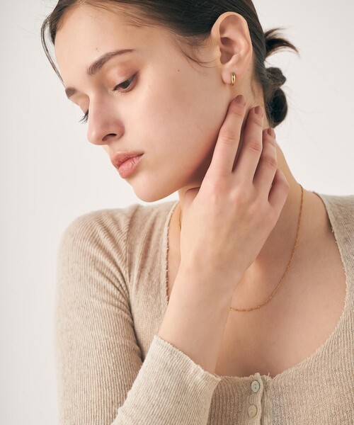 ete（エテ） ピアス チャンキー ハグピアス レディース : ZOZOTOWN