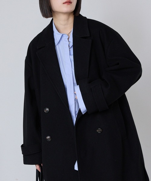 BLENHEIM チェスターコート X-SMALL ブルー レディース : ZOZOTOWN