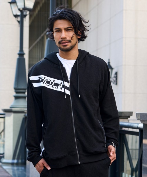 VIOLA パーカー 「VIOLA rumore/ヴィオラ ルモーレ」ストレッチ