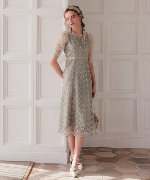 Dorry Doll（ドリードール） ドレス ダイヤフラワーレースドレス 結婚