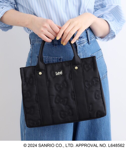 grove（グローブ） トートバッグ 「ハローキティLee別注」リボンキルト