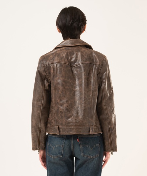 Levi's（リーバイス） レザージャケット ライダース モトレザー