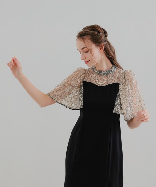 Dorry Doll（ドリードール） ドレス ボリュームフレアスリーブ