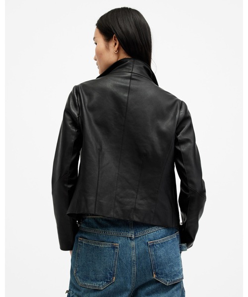 ALLSAINTS（オールセインツ） レザージャケット ライダース GRAY