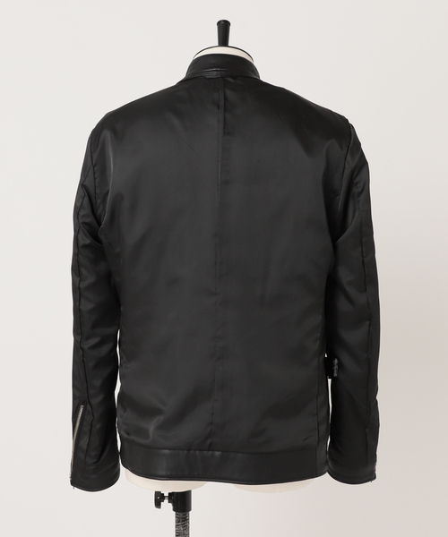 EDIFICE（エディフィス） 革ジャン ライダース ナッパレザー シングル