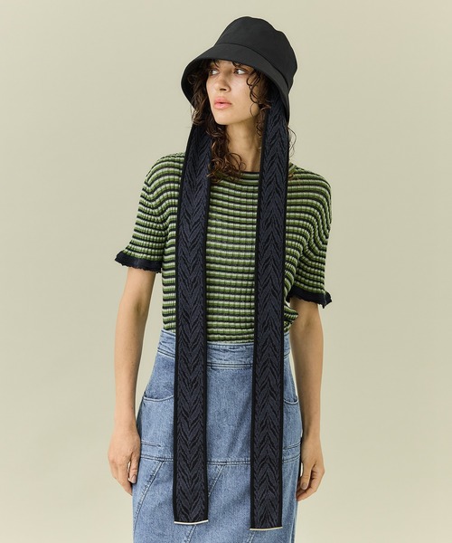 AKANE UTSUNOMIYAアカネウツノミヤBIG HATニット帽 AKANE UTSUNOMIYA