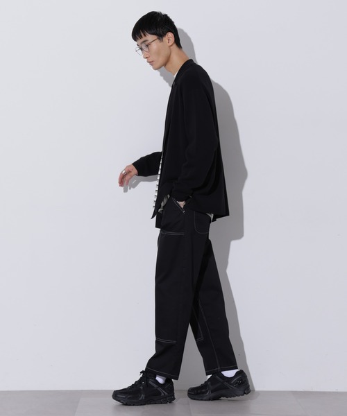 Apo（s）ture チノパン THOM-002/チノダブルニーストレートパンツ