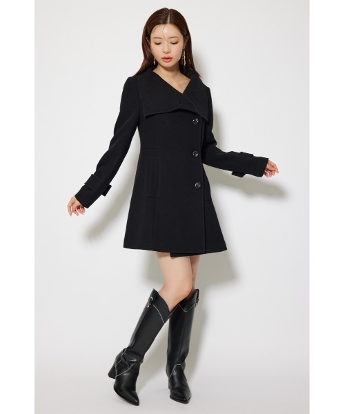 rienda（リエンダ） ステンカラーコート コート 25オーバーネック